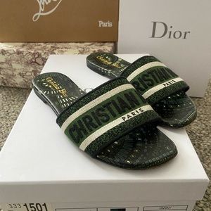 Authentic Dior Dway Sandals size 36